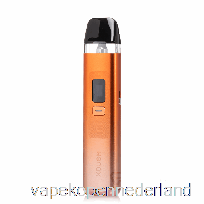 Elektronische Sigaret Vape Geek Vape Wenax Q 25w Pod Kit Zonsondergang Geel
